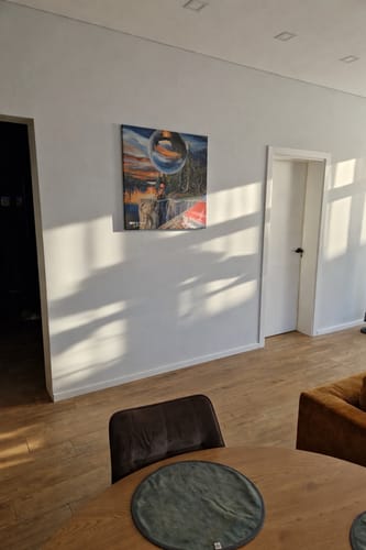 Customer photo review of Paveikslas “Vanished for a Weekend"