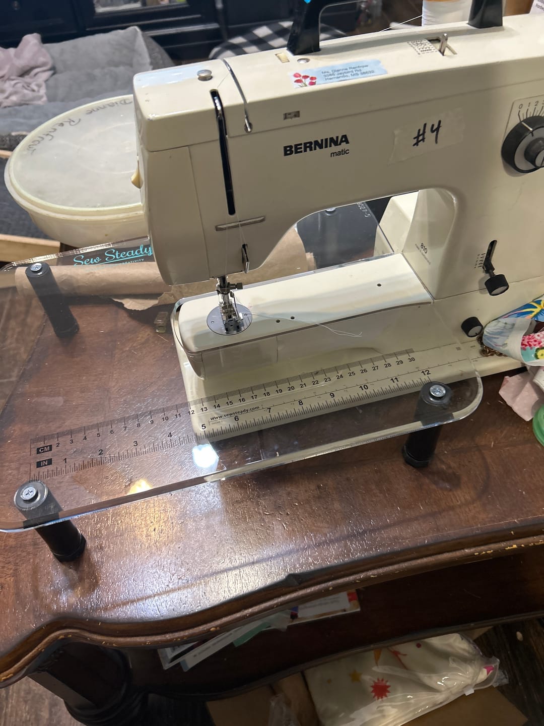 Customer photo review of Sew Steady Sewing Machine Extension Table
