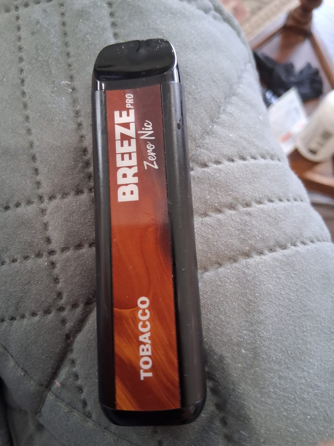 Customer photo review of Breeze Pro 0% Nicotine Disposable Vape