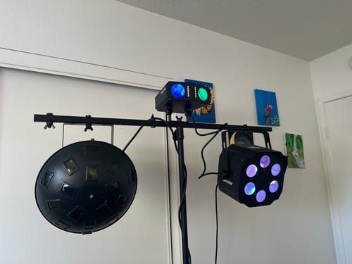 Customer photo review of Chauvet DJ DUOMOON Duo Moon Strobe Effect Light