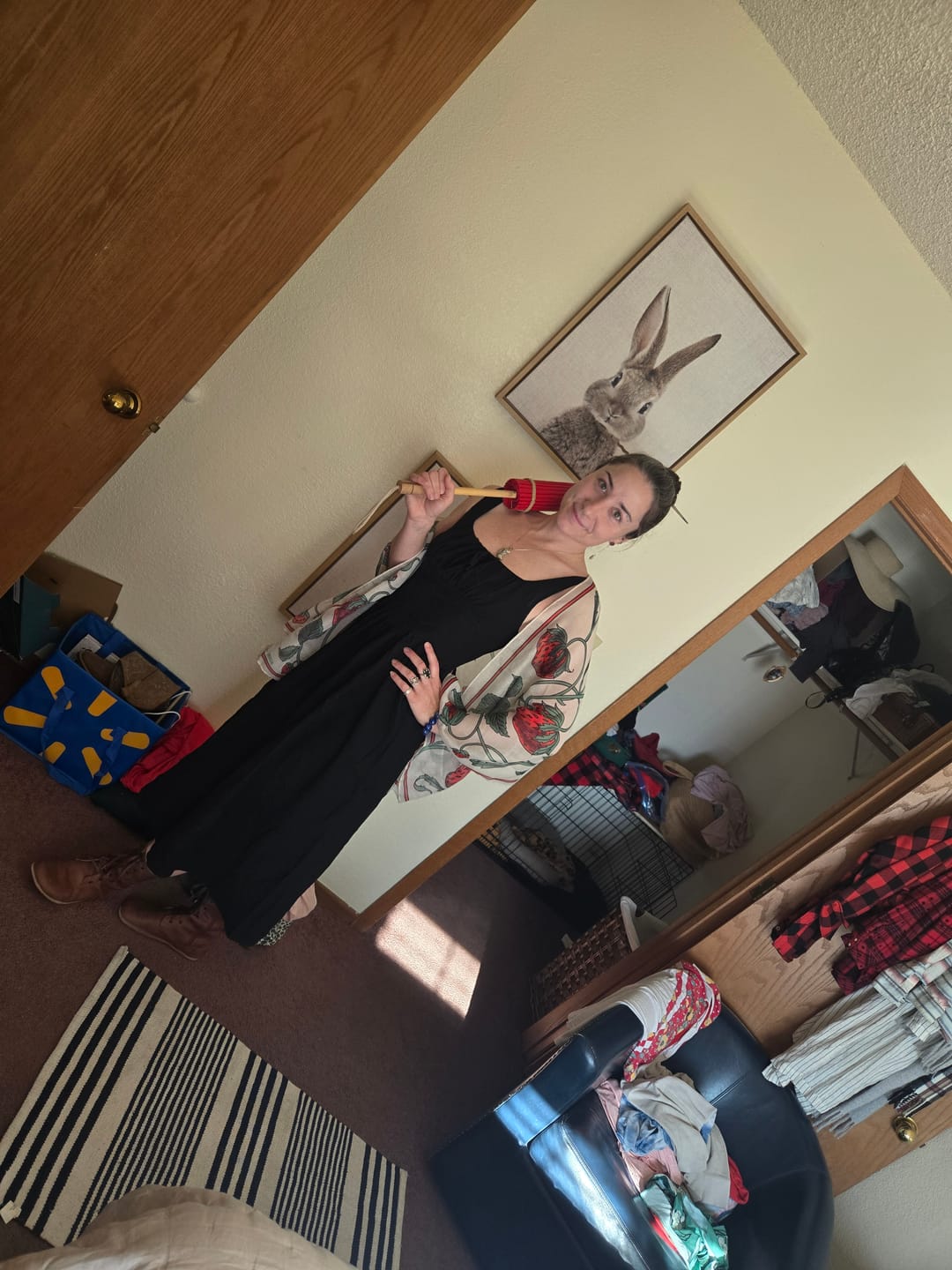 Customer photo review of Strawberry Scarf