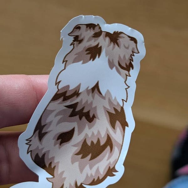Customer photo review of Aussie Behind Sticker