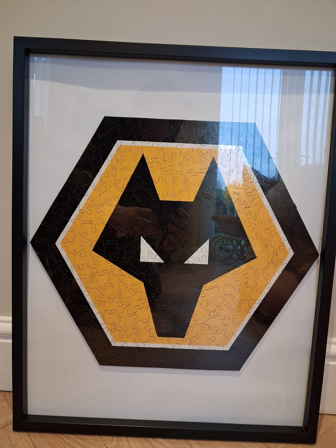 Customer photo review of Wolves FC® Crest - Wooden Puzzle