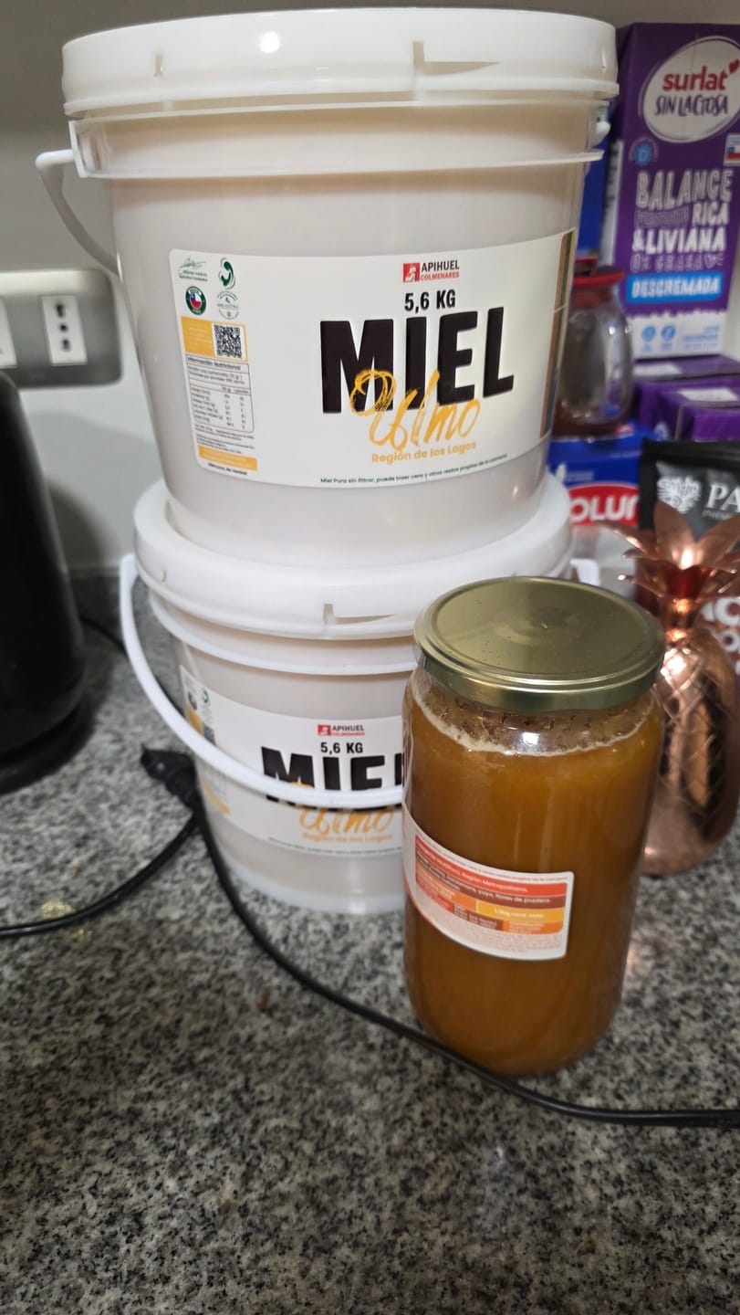 Customer photo review of Balde Miel de Ulmo 5,6 kg