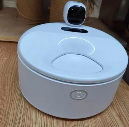 Customer photo review of Furdear Europa E1 Refrigerated Wet Food Feeder