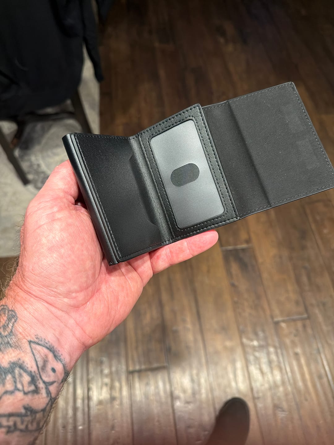 Customer photo review of 80Eighty® Onyx Wallet