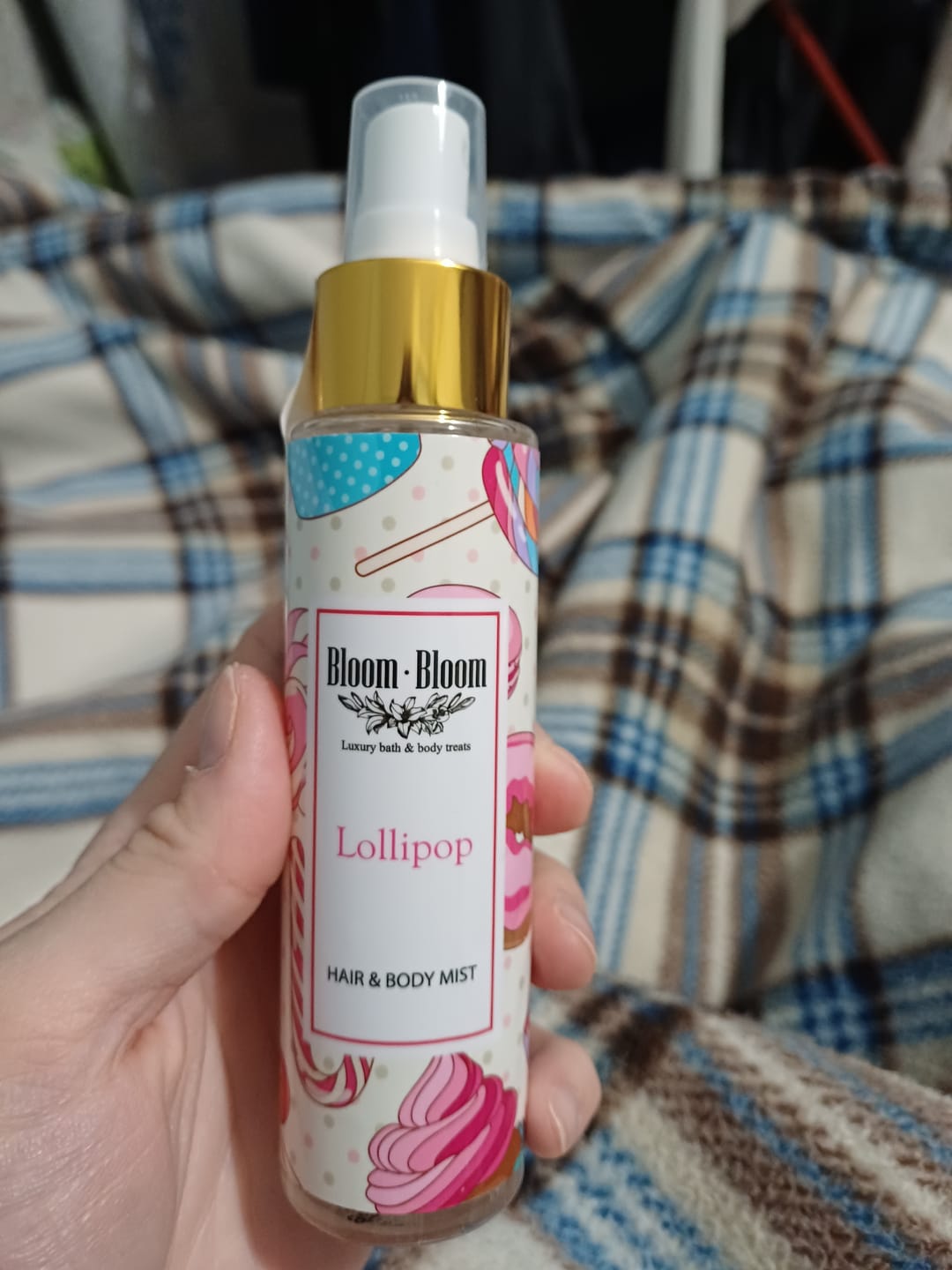 Customer photo review of Hair & Body Mist Lollipop
