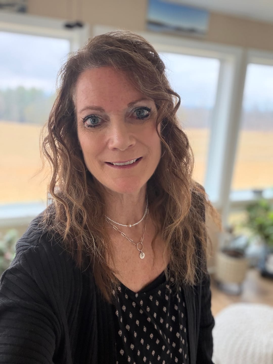Customer photo review of Freshwater Pearl Necklace (4 Color Options)