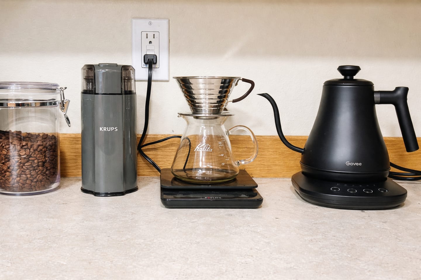 Customer photo review of Kalita Wave Glass Server - 500ml