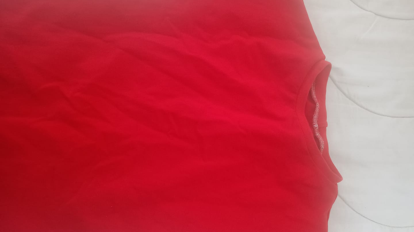 Customer photo review of Smooth Tubular Cuffing Fabric