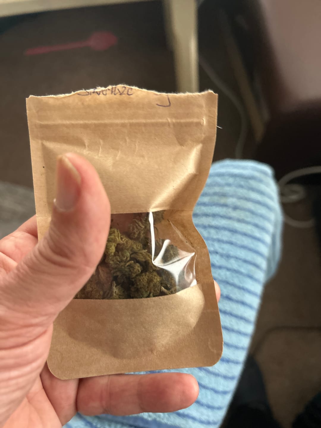 Customer photo review of Super Silver Haze Popcorn