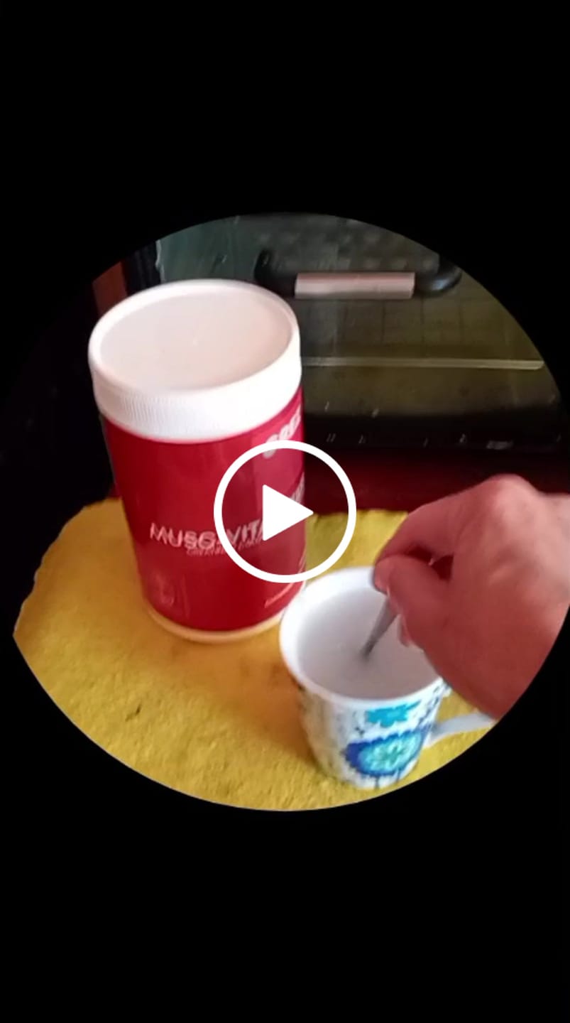 Customer video review of MUSC-VITAL PLUS - Creatina Creavitalis® + L-Glutamina + HMB + Magnesio / Polvo 255g.