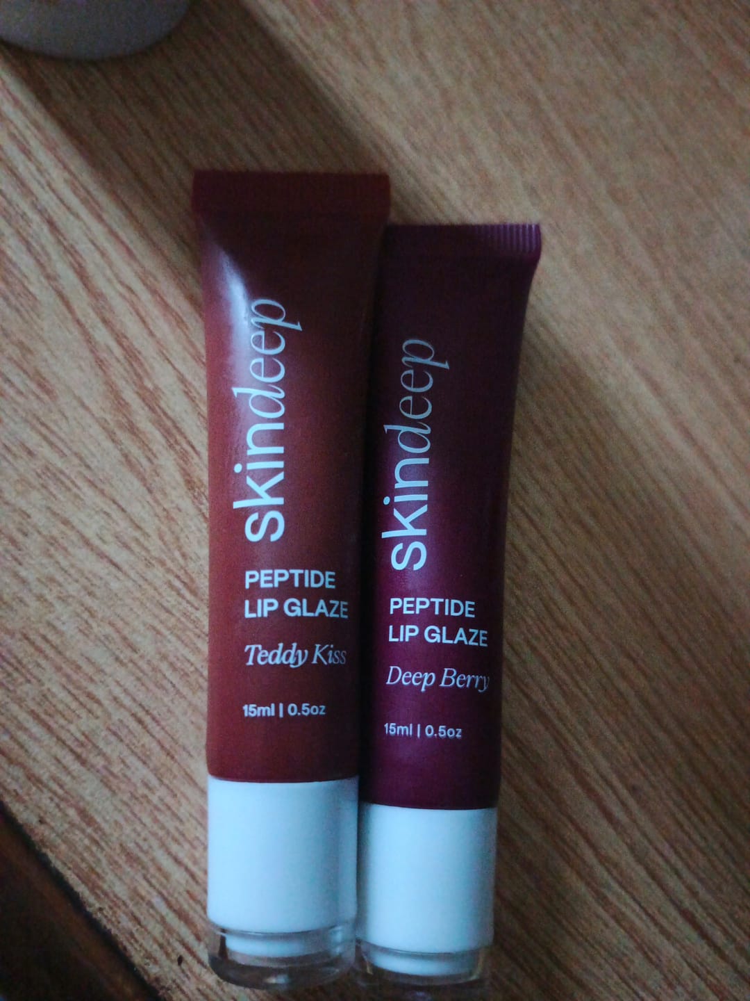 Customer photo review of » Peptide Lip Glaze (100% off)