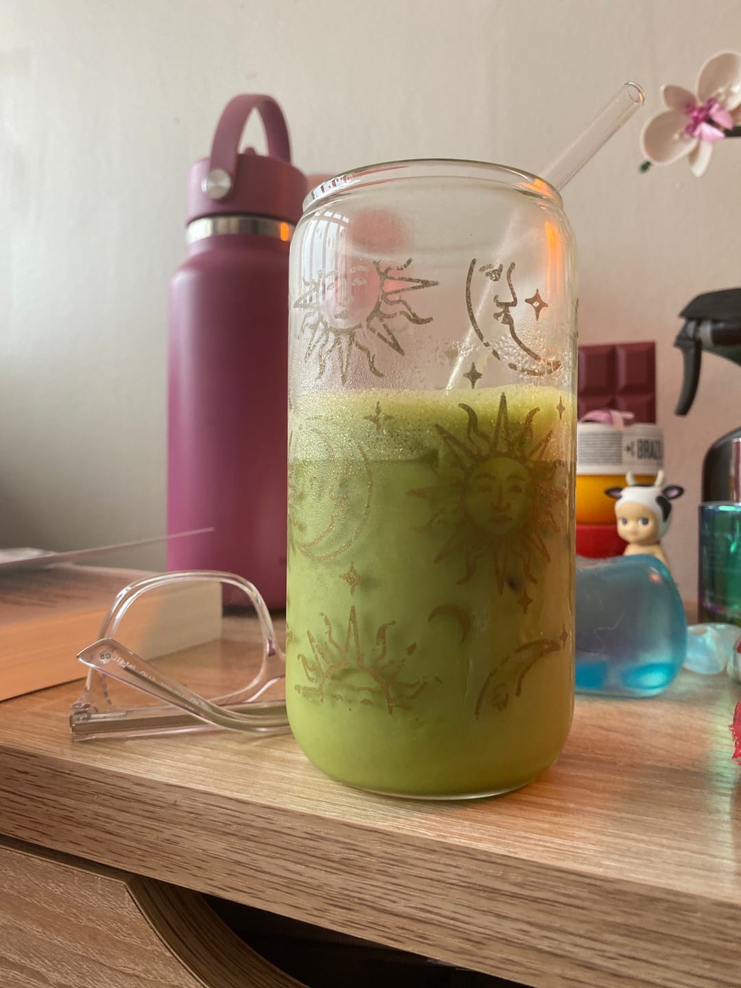 Customer photo review of Mango Matcha Latte
