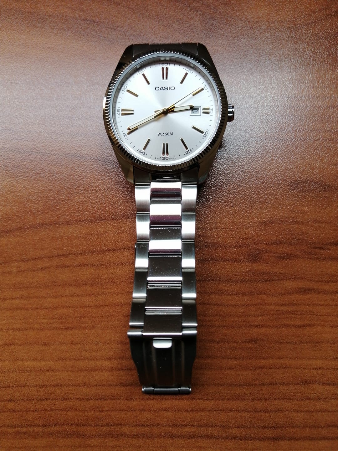 Customer photo review of Reloj Casio Análogo MTP-1302D-7A2V Blanco