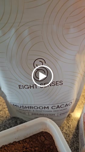Customer video review of Mushroom Cacao