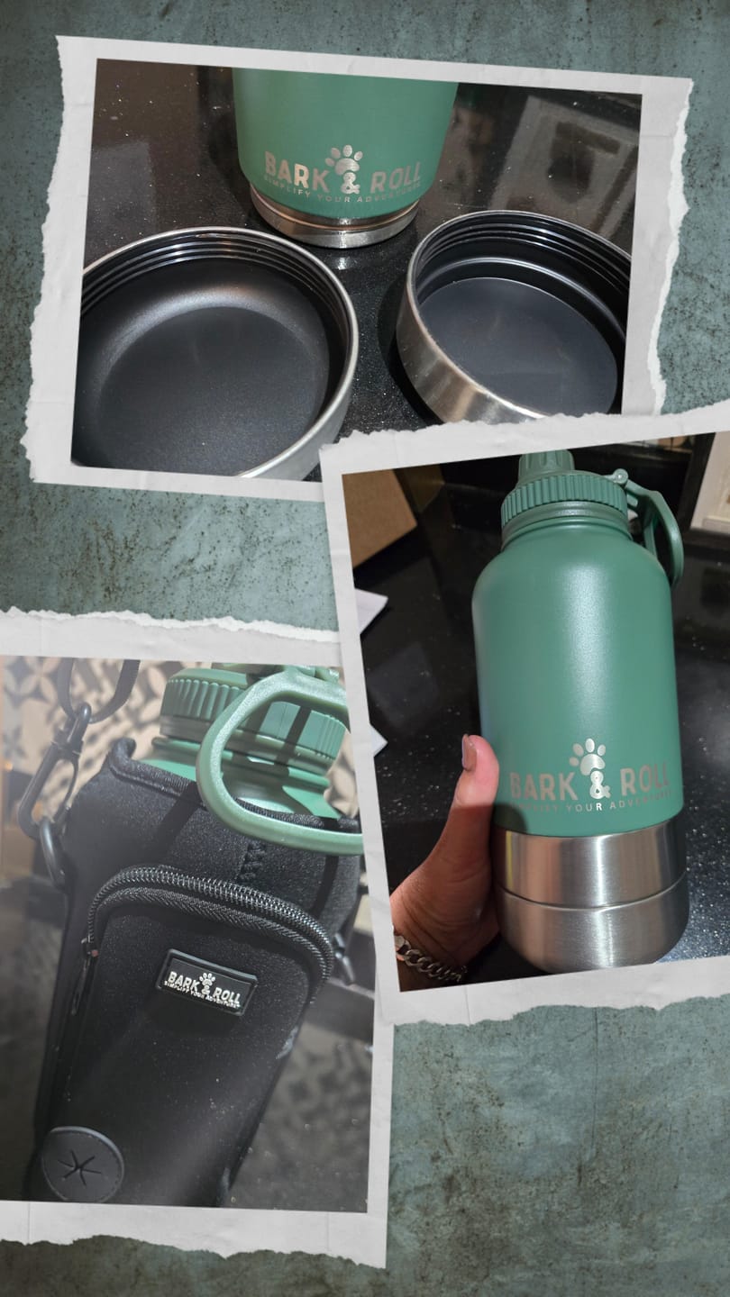Customer photo review of 3-in-1 Portable Water Bottle