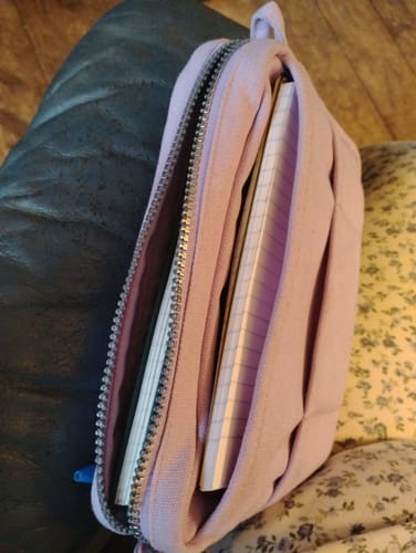 Customer photo review of Soolla® Studio Pouch, Lilac Love