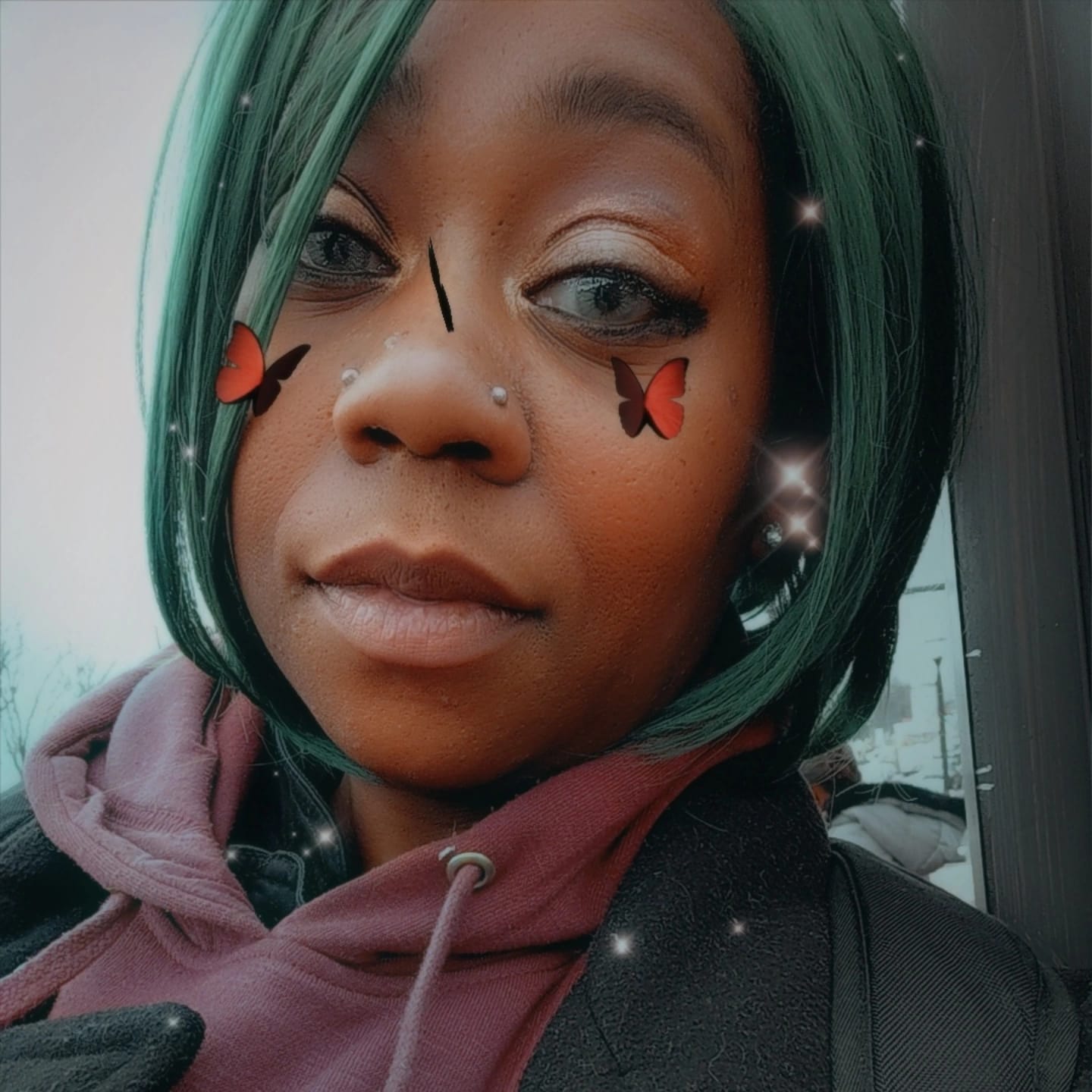 Customer photo review of Hidrocor Quartz Blue Gray Prescription Colored Contact Lenses