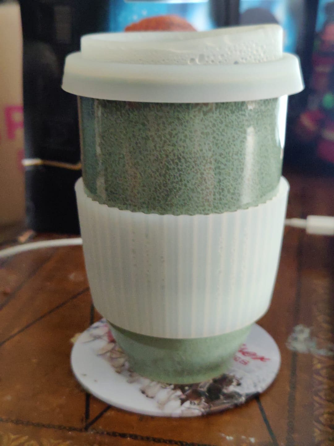 Customer photo review of Emerald Cup 12oz