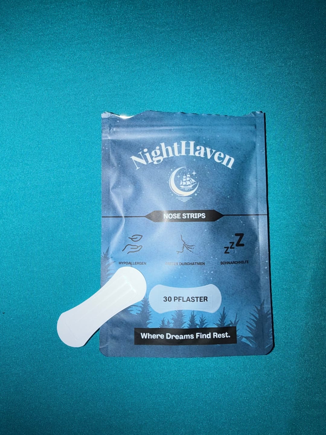 Customer photo review of Nose Strips - transparent