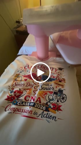 Customer video review of DTF Transfers Upload Your Gang Sheet