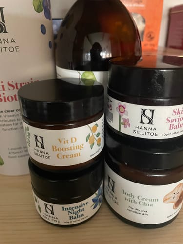 Customer's Multi Strain Biotic among other skincare products from the brand.