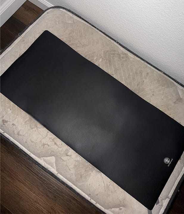 Customer photo review of EarthGround Grounding Mat + Free Product Tester