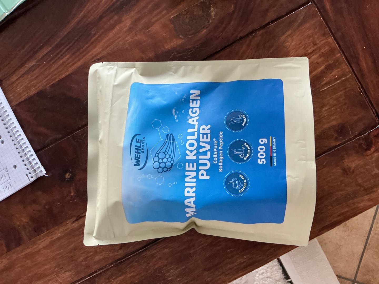 Customer photo review of Marine Kollagen Collagen Peptide - 500g