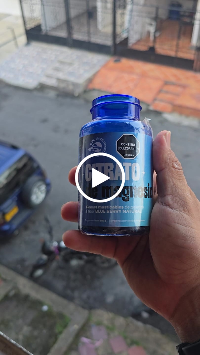 Customer video review of Gomas con Citrato de Magnesio