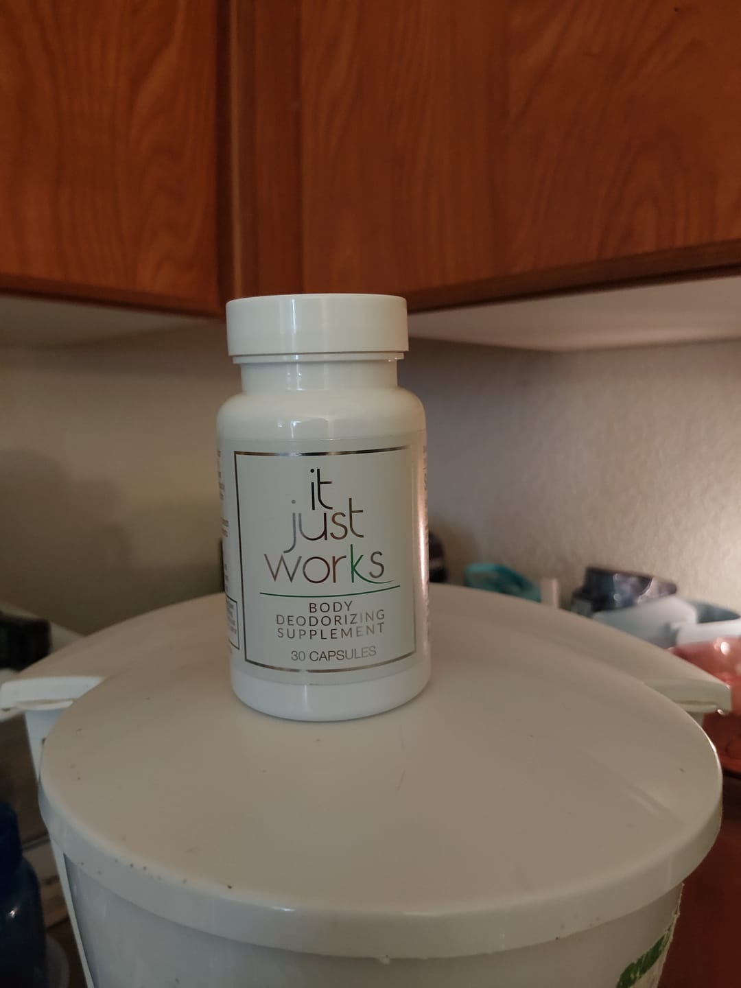 Customer photo review of Body Deodorizing Supplement by It Just Works
