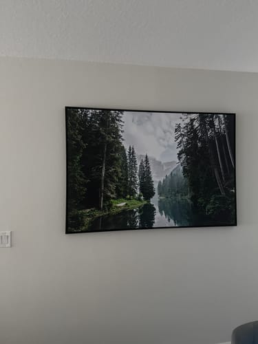 Customer photo review of Green Forest With Lake