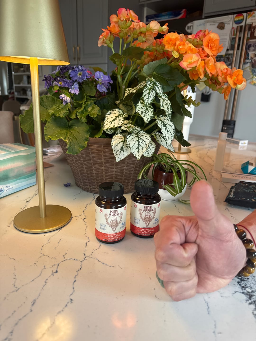 Customer photo review of Primal Reindeer Testosterone Support