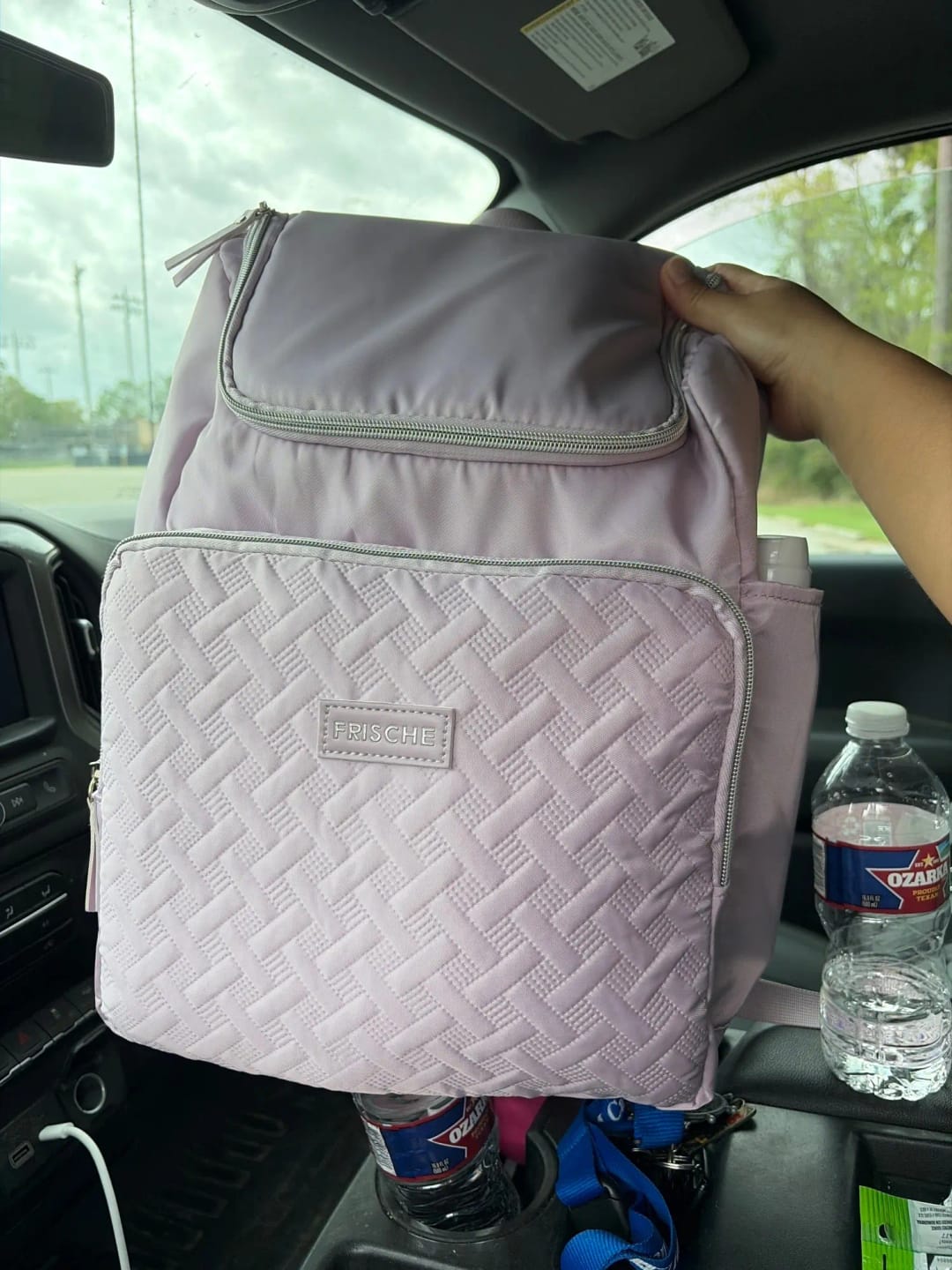 Customer photo review of Mochila Térmica Feminina
