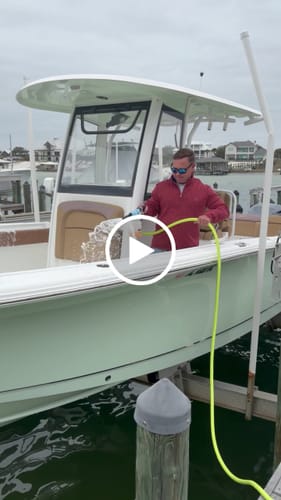 Customer video review of Salty Hull 3-Pack Cleaning Kit – Complete Boat Care Refill Bundle