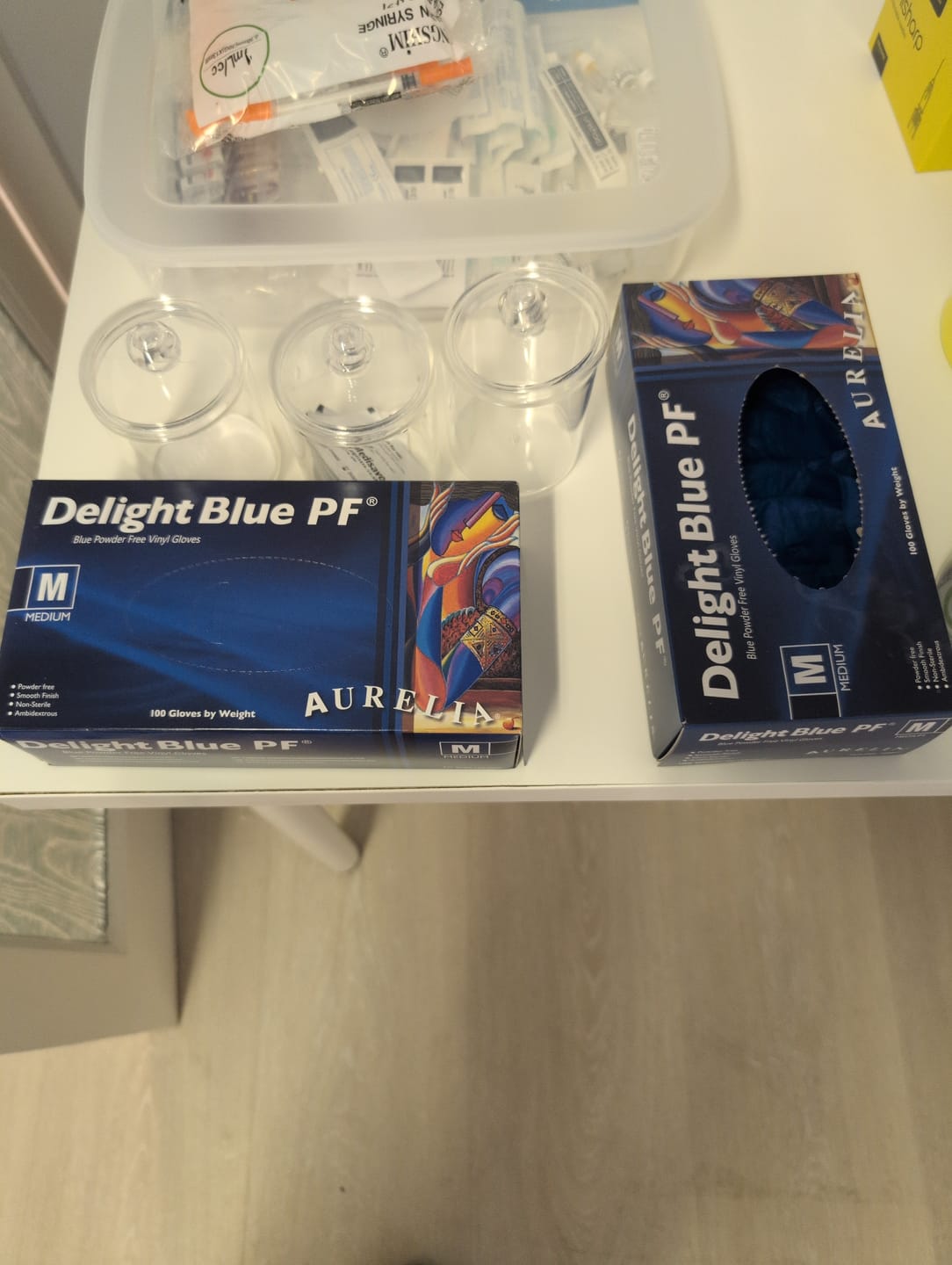 Customer photo review of Unifine Luer Slip Central Tip 10ml Syringes - Box of 100