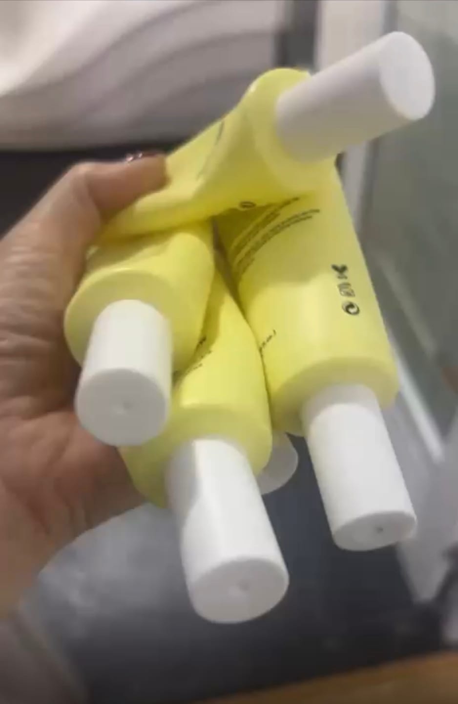 Customer photo review of Vitamin Glow Mineral Sunscreen SPF50 PA++++