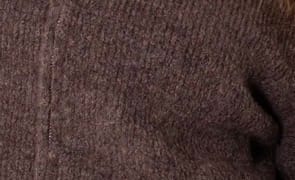 Customer photo review of Zip Up Uni Cardigan - Coffee