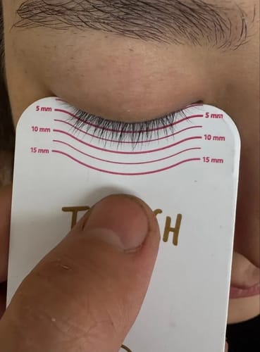 Customer photo review of Toplash eyelash and eyebrow growth serum — 3ml