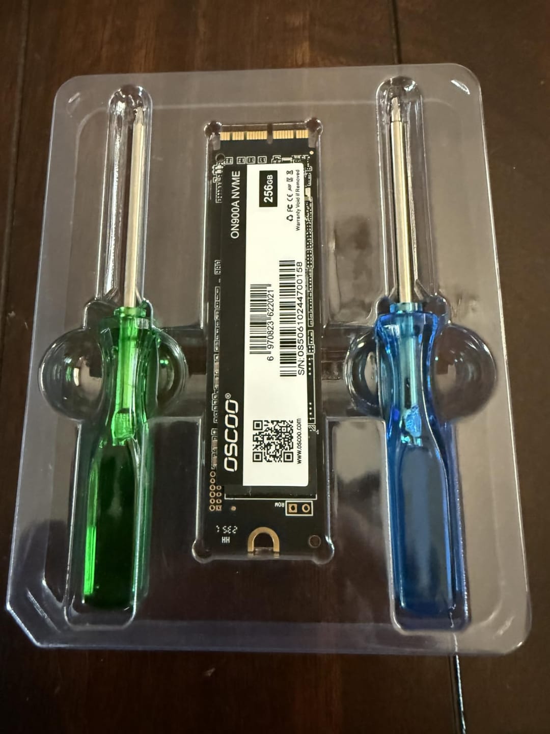 Customer photo review of ON900A NVMe PCIe Gen3.0x4 SSD for Macbook