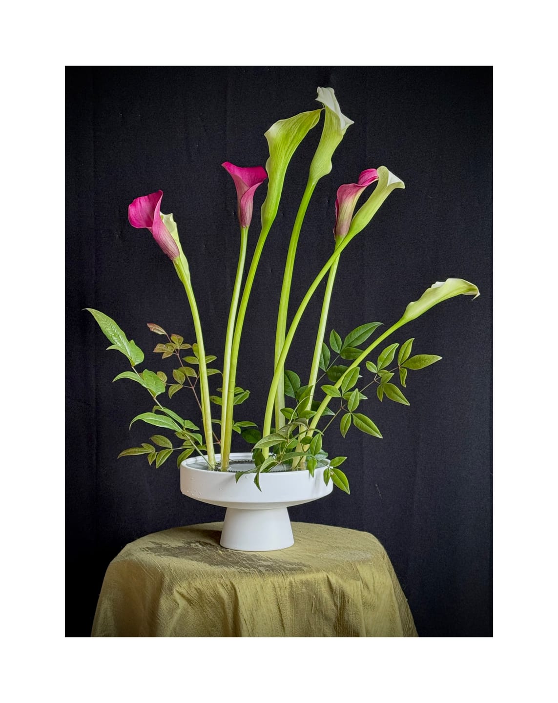 Customer photo review of Ceramic Ikebana Flower Vase