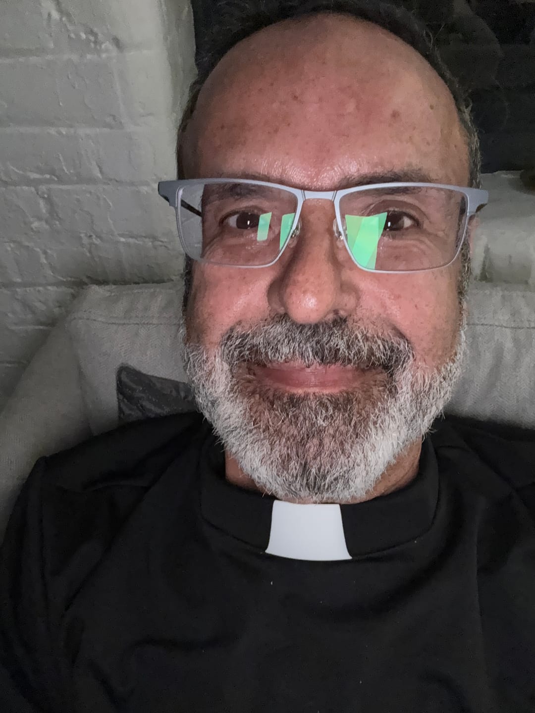 Customer photo review of Jensen | Titanium Magnetic Clip-on Eyeglasses Sunglasses | ZanyLen Best Sellers