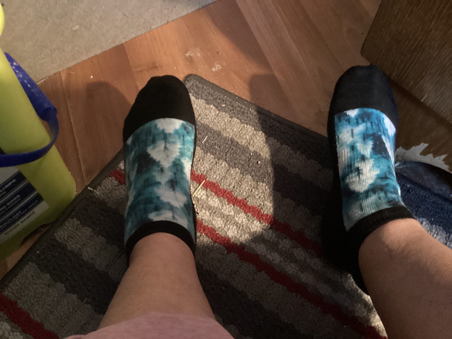 Customer photo review of Winter Forest Ankle Socks