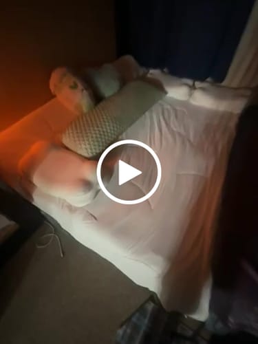 Customer video review of CloudCool™ Cooling Comforter