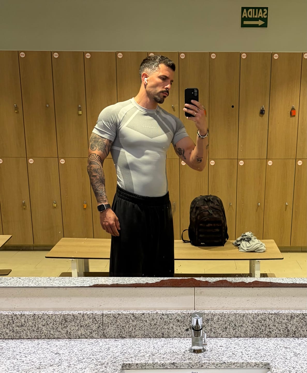 Customer photo review of 4294 - Apex Compression Tees