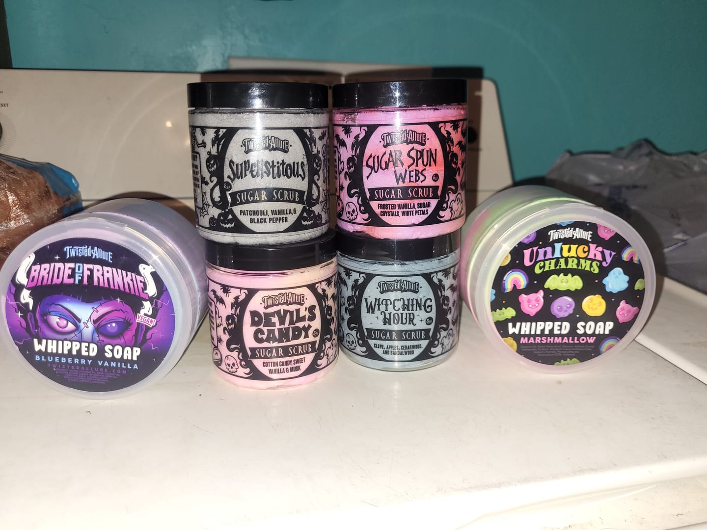 Customer photo review of The Witching Hour Sugar Scrub