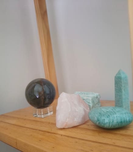 Customer photo review of Amazonite Sphere #2