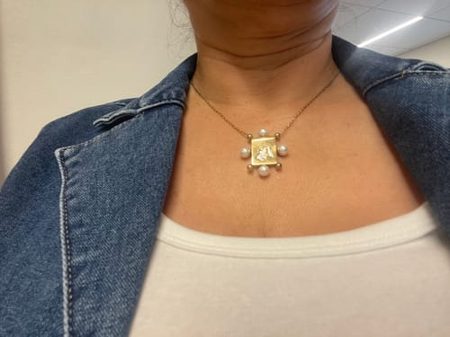 Customer photo review of ONE double sided scapular -CHAIN-
