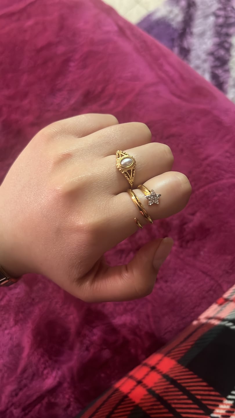 Customer photo review of Star wrapped ring