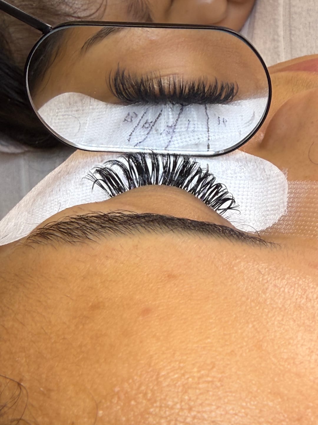Customer photo review of VEYESINC Cashmere Lashes - 0.05MM